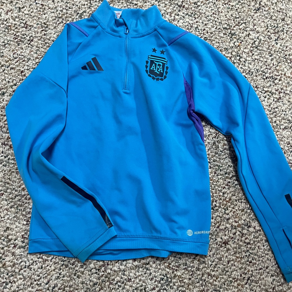 Official Argentina National team drill top from World Cup - YOUTH